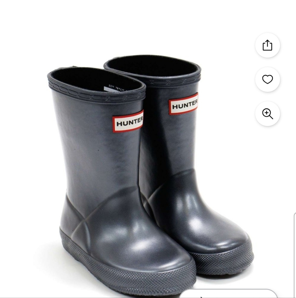 Hunter Toddlers Original First Classic Nebula Rain Boot UK5 US- 6B/7G EU22